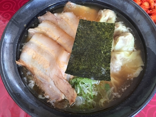 「生姜ワンタン麺」@麺友の写真
