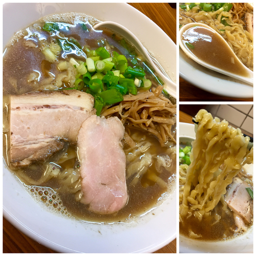 「煮干そば（麺200g） ￥750」@くじら食堂の写真