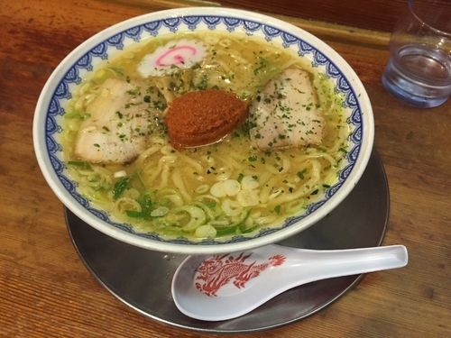 「赤湯からみそラーメン 870円」@龍上海 新横浜ラーメン博物館店の写真