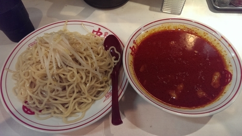 「冷し味噌、麺超特盛」@蒙古タンメン 中本 渋谷店の写真