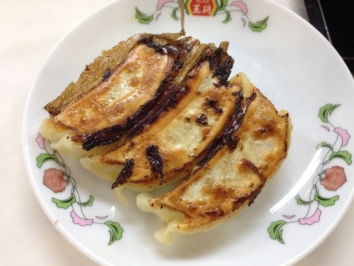「ざるラーメン＋餃子（3ケ）」@餃子の王将 十条店の写真
