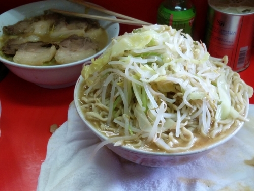 「豚ダブル」@ラーメン二郎 三田本店の写真