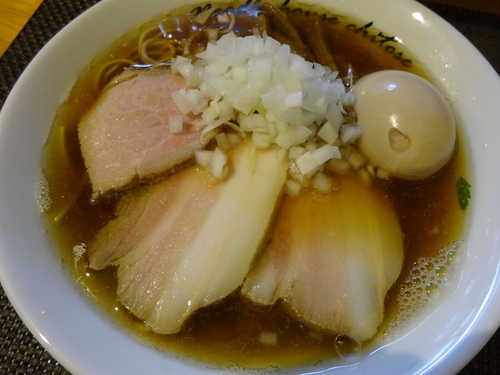 「煮干魚介　　750円」@麺庵ちとせの写真