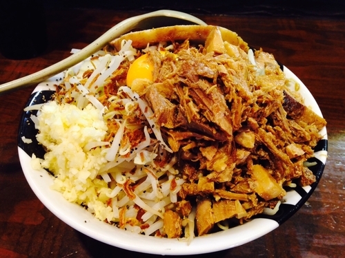 「ジャンクまぜそば」@凌駕ZEROの写真