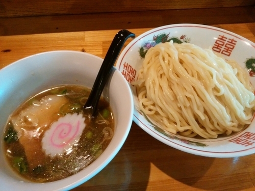 「ランチセットＢ（つけソバ＋肉飯）」@old school 中華そば Miya Dera Soulの写真