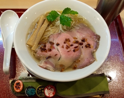 「金色貝そば」@燃えよ麺助の写真