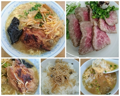 「【水無月の一杯】牛出汁で白と赤（C＋スネ肉大）他」@MENYA 食い味の道有楽の写真