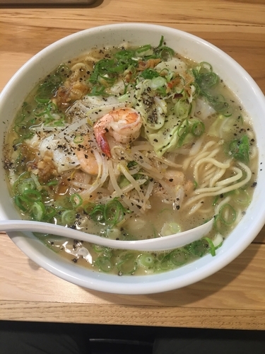 「シーフードらーめん  大盛  850円」@らーめん カッパハウスの写真