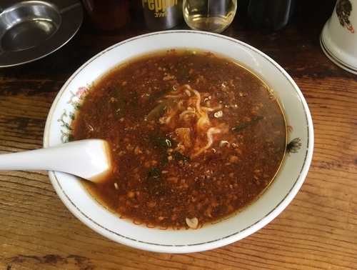 「スタミナラーメン」@餃子舗 漫々亭 2丁目店の写真