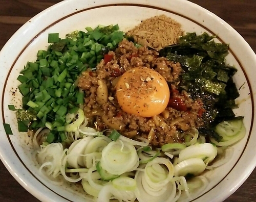「台湾まぜそば800円」@神田ラーメン わいず 神田本店の写真