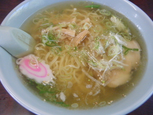 「塩ラーメン630円」@高林産直食堂の写真