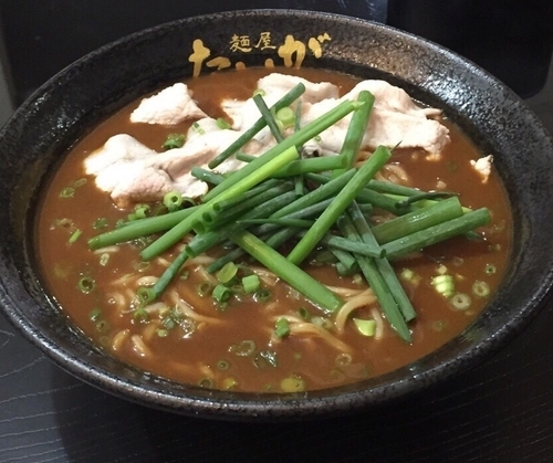 「カレーラーメン、おつまみチャーシュー」@麺屋 たいがの写真