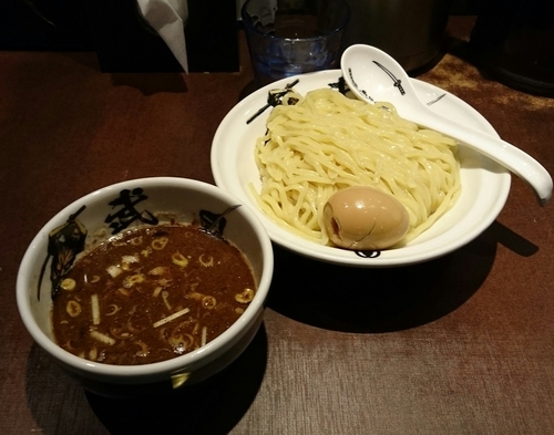 「味玉つけ麺 (中盛)」@麺屋武蔵 武仁の写真