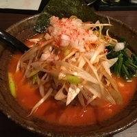 赤とんこつ＋辛ネギ