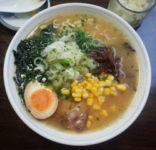 「みそラーメン730円麺パス仕様540円」@金ちゃんラーメン 河北店の写真