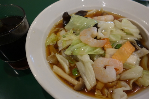 「野菜ラーメン500円（6月のキャンペーン）」@百香亭 野田店の写真