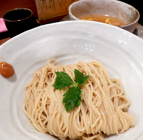 「鯛塩つけ麺（900円）」@鯛塩そば 灯花 本店の写真