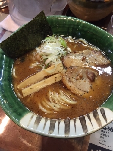 「ラーメン＆スタミナ丼　850円（ランチセットＡ）」@麺や 璃宮の写真