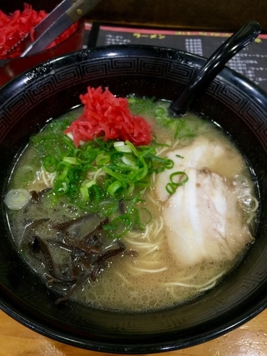 「ラーメン」@元祖中州屋台ラーメン 一竜 川端商店街本店の写真