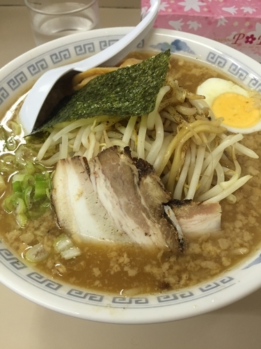 「とんこつ＋もやし」@めんくいの写真