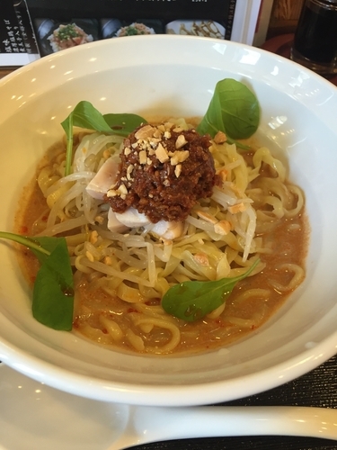 「夏っナッツな冷やし坦々麺 800円」@らぁ麺 おかむらの写真