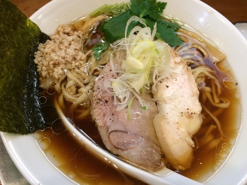 「ガハハ鶏そば」@鶏そばムタヒロの写真