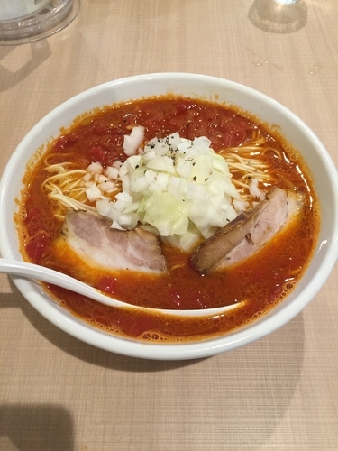 「とまとらーめん  大盛  850円」@らーめん カッパハウスの写真