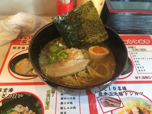「豚空海ラーメン¥780」@濃厚魚介豚骨ラーメン 豚空海の写真