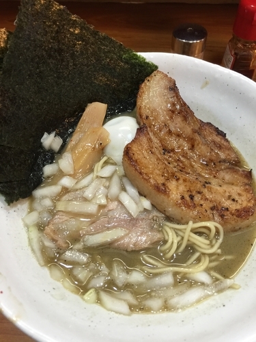 「特製ラーメン＋替え玉」@いのうえの写真