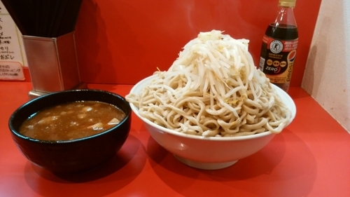 「つけ麺　600g　そのまま」@麺屋 桐龍の写真