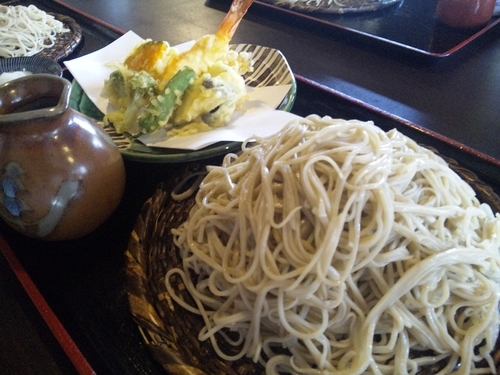 「天せいろ 大盛り 1680円」@くろつぼの写真