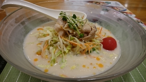 「冷やしちゃんぽん」@長崎ちゃんぽん リンガーハット 小倉徳力店の写真