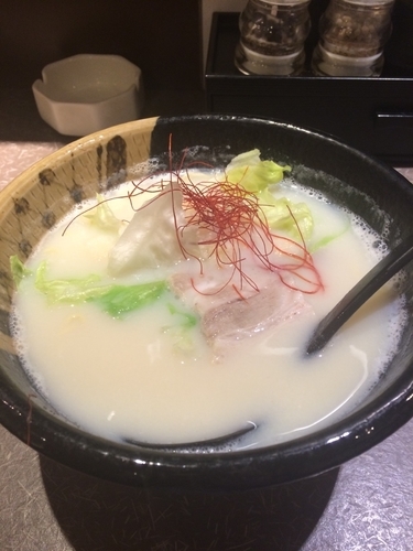 「豆乳ラーメン」@創作らーめん 薑屋の写真