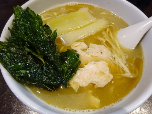 「トロ葱塩らぁ麺　　750円」@麺者 服部の写真