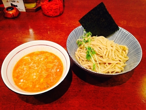 「海老つけ麺」@らーめん 岳 南信州宮田村店の写真