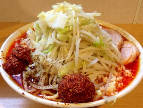 「辛麺　小　800円」@豚星。の写真