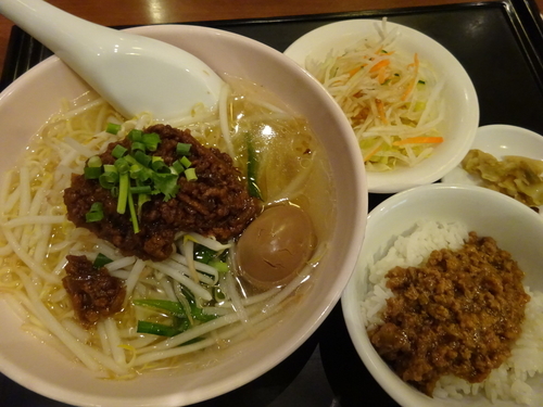 「担仔麺セット　　760円」@台南担仔麺 水道橋本店の写真