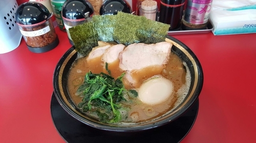 「チャーシューメン」@家系ラーメン 熊田家の写真