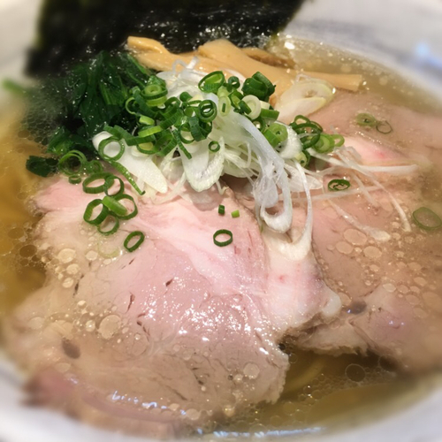 「あっさり鷄らーめん チャーシューのせ」@麺屋ことぶきの写真