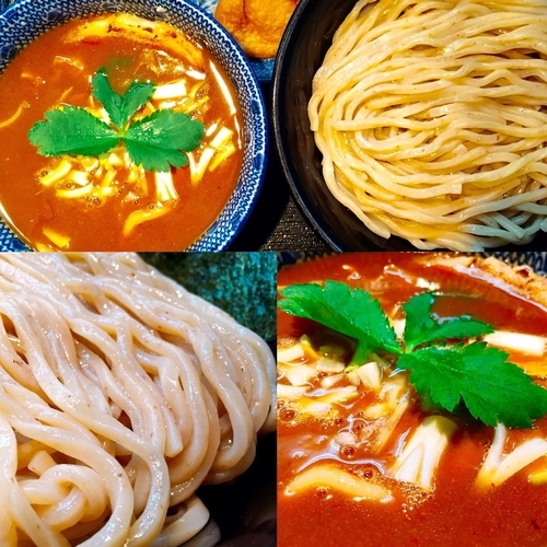 「☆ブログを見て頂いたお客様限定つけ麺  えびとん☆」@らー麺土俵 鶴嶺峰の写真