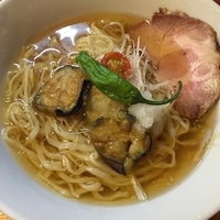 【限定B】サンマ節と夏野菜の冷やしラーメン¥800