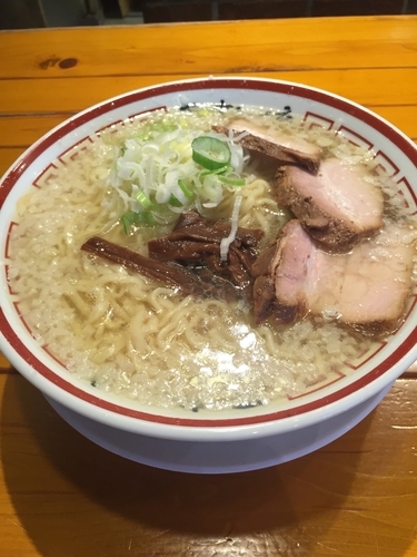 「中華そば大盛(こってり) 800円」@中華そば専門 田中そば店の写真