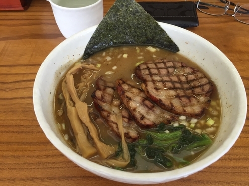 「あぶりチャーシューめん」@めんや 暁の写真