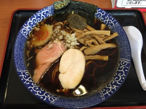「黒煮干中華そば(864円)」@芳醇煮干 鈴木ラーメン店の写真