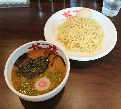 「和風とんこつつけ麺 + 味玉」@なんつッ亭 参 川崎店の写真