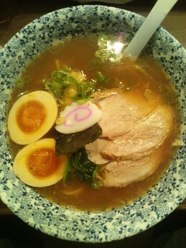 「東京中華そば（味玉トッピング）」@東京らーめん えいふく町の写真