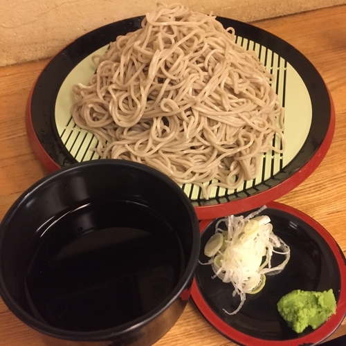 「恵み蕎麦(並盛)(¥500)」@京橋 恵み屋の写真