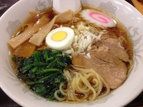 「昔ながらの中華そば」@わが家の食堂 深川店の写真