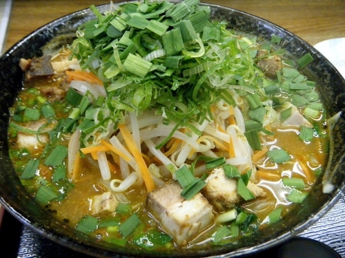 「カレーらーめん650円」@ラーメン専科 安達店の写真