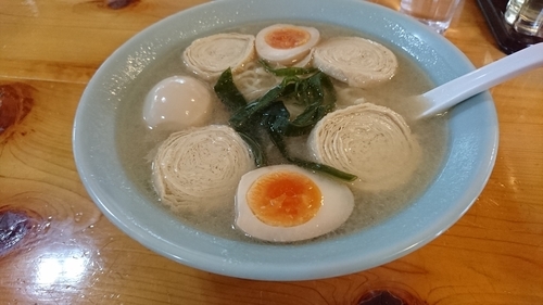 「塩麹湯葉らーめん」@めん屋 ききょうの写真